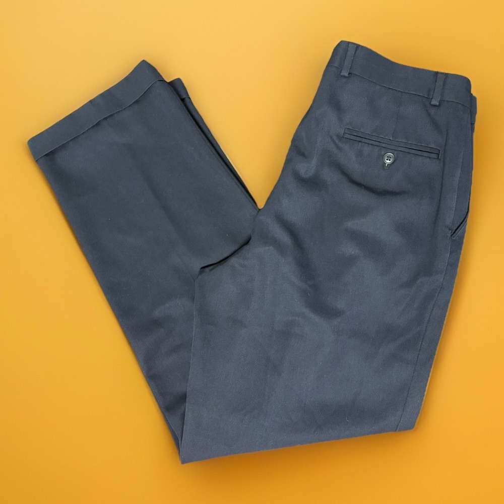 Joseph and Feiss Dress Pants 32x30 (tag 34/32) Dark Navy Wool Blend